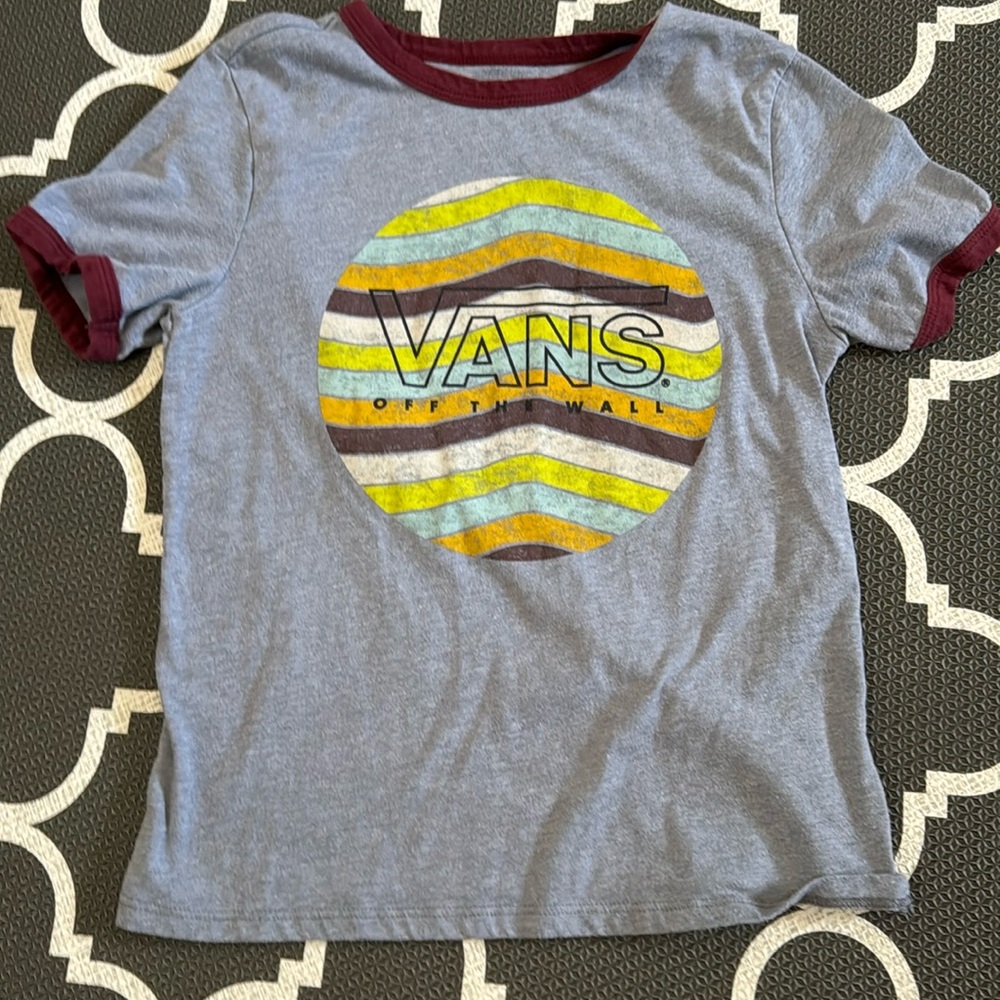 Vans off the wall t-shirt x-small girls